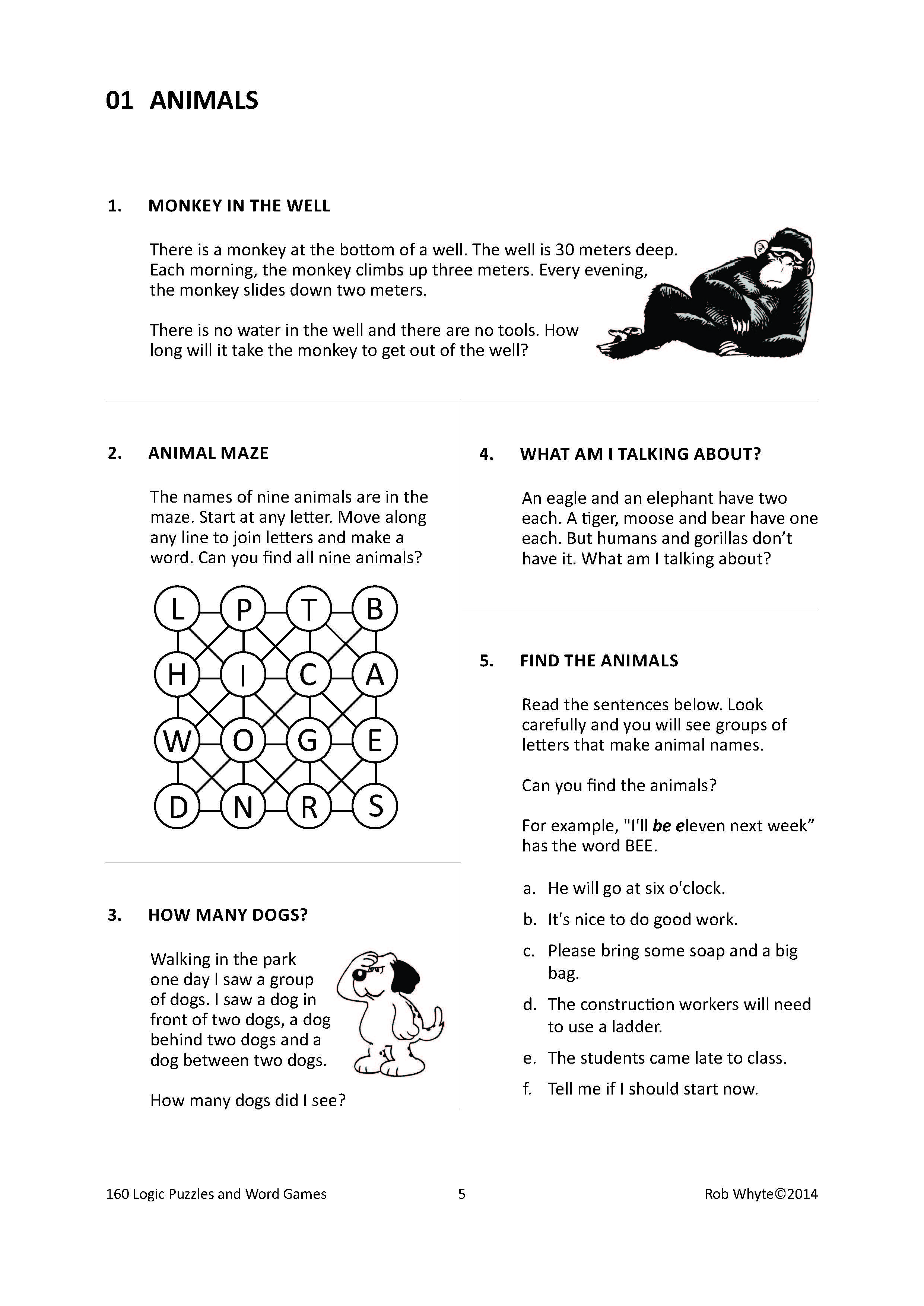 Get 85 Back-To-School Logic Puzzles Ideas 12