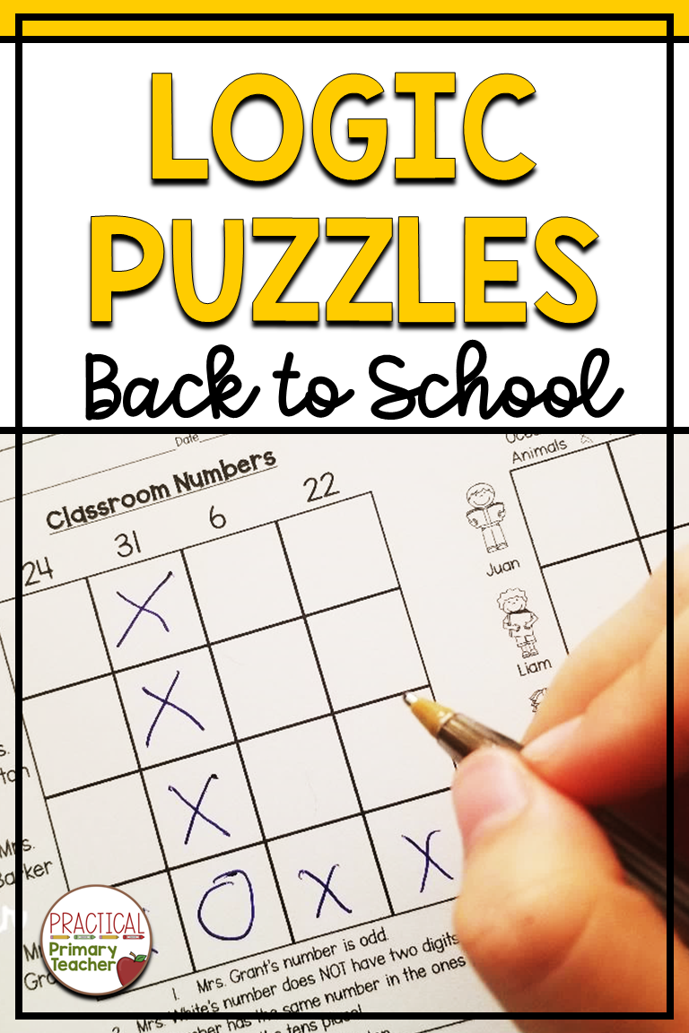 Get 85 Back-To-School Logic Puzzles Ideas 2