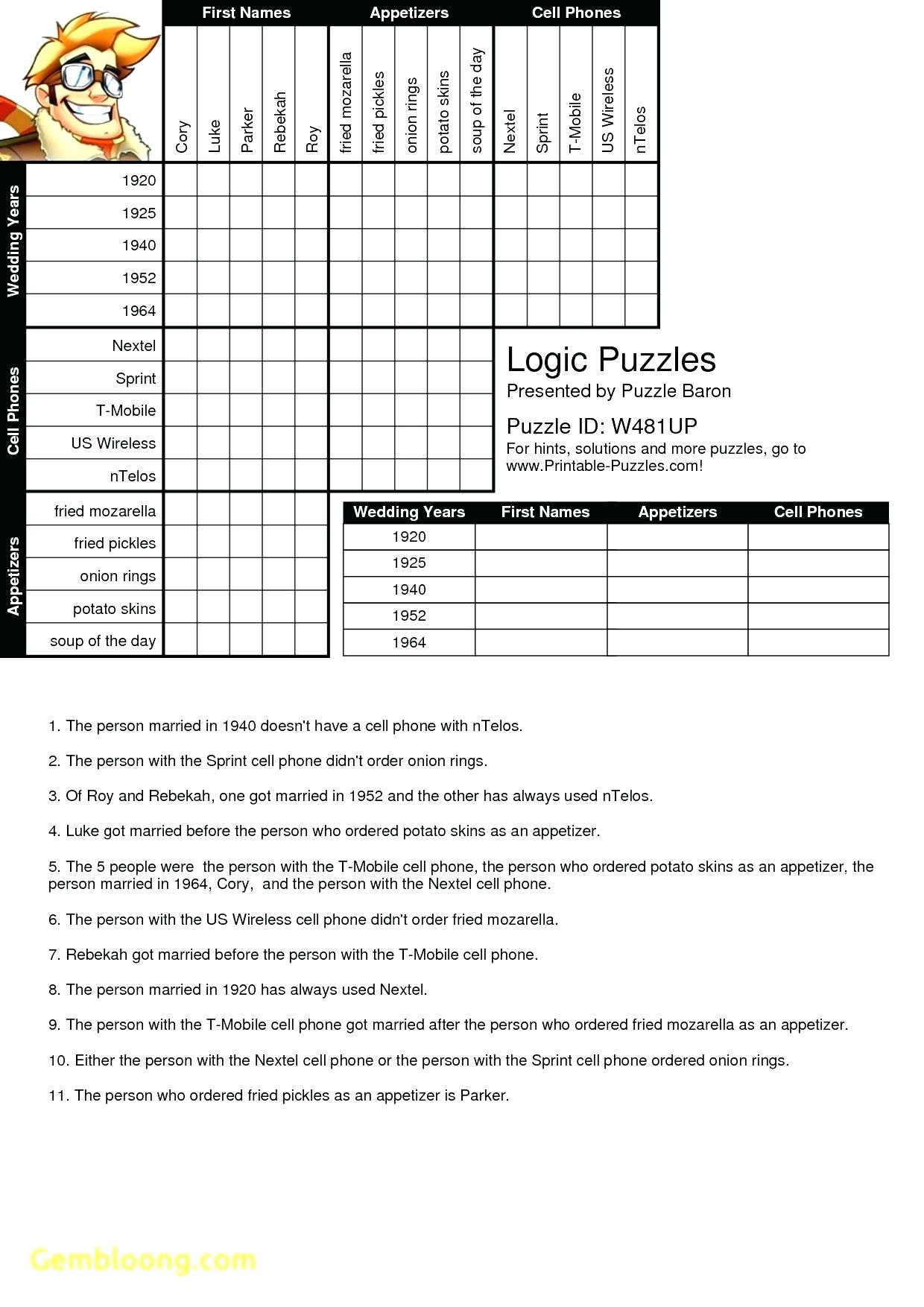 Get 85 Back-To-School Logic Puzzles Ideas 40