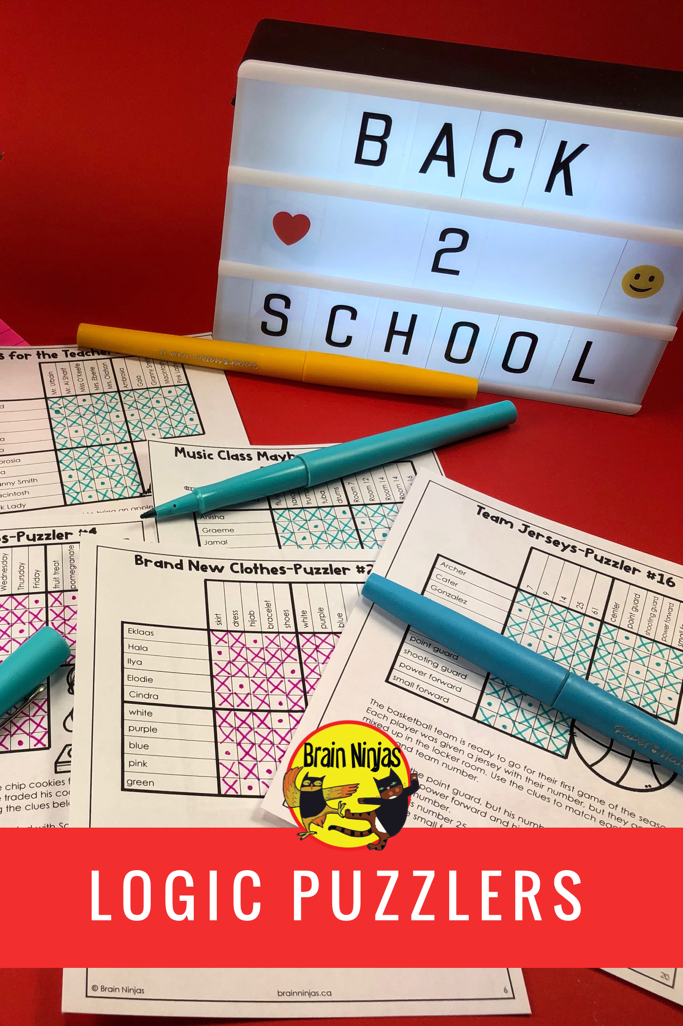 Get 85 Back-To-School Logic Puzzles Ideas 72