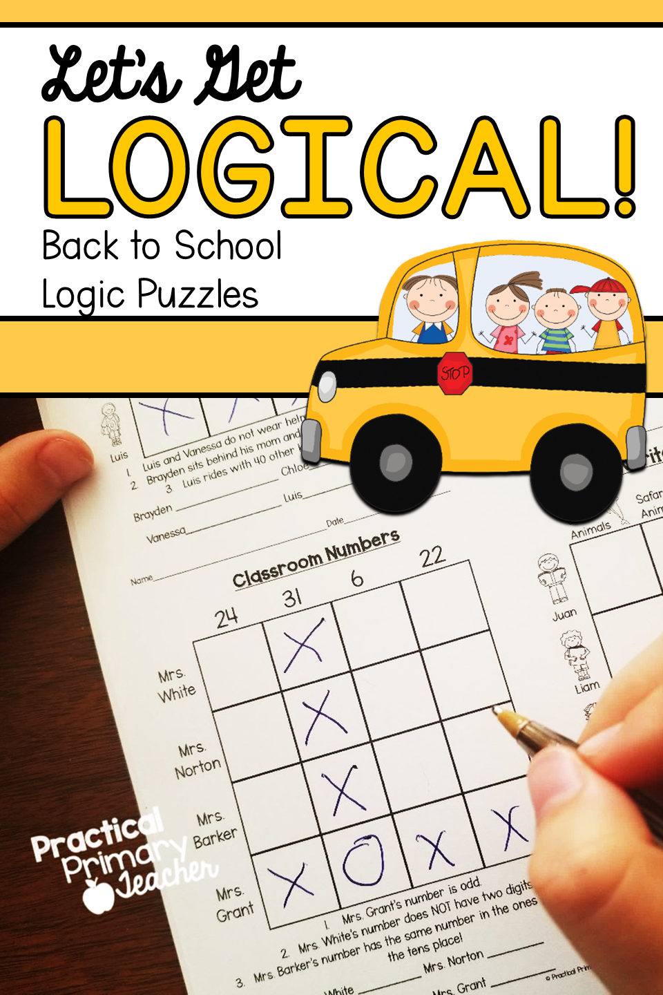 Get 85 Back-To-School Logic Puzzles Ideas 85