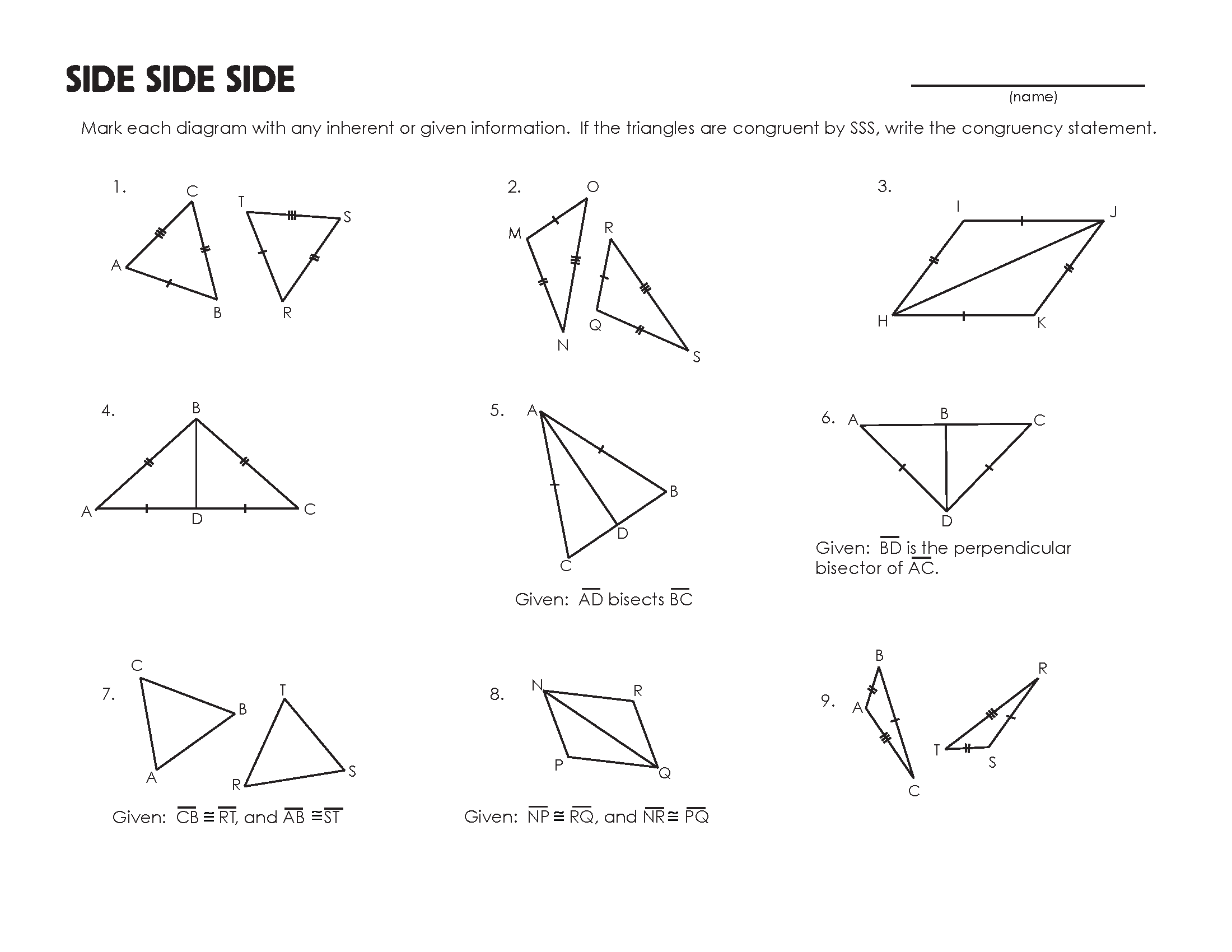 Get 85 Congruent Triangles Worksheets Ideas 20