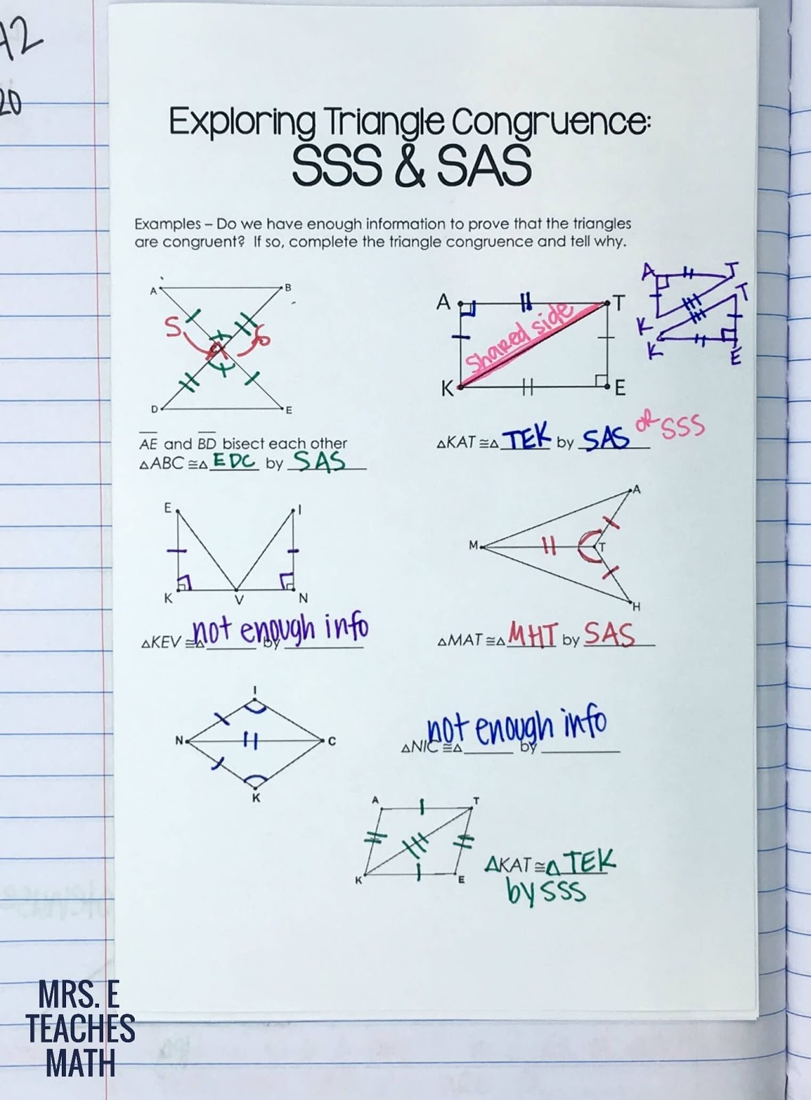 Get 85 Congruent Triangles Worksheets Ideas 37