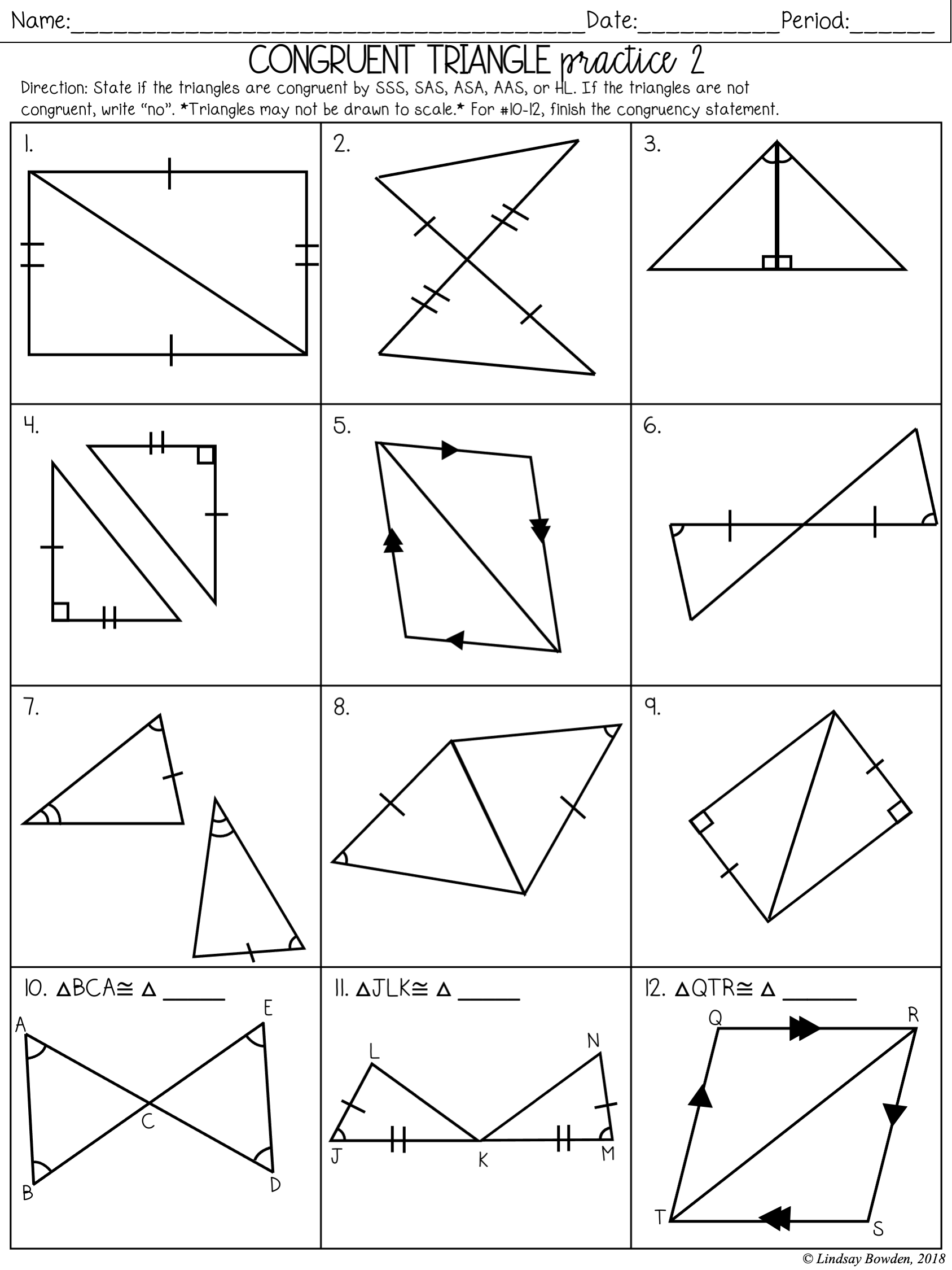 Get 85 Congruent Triangles Worksheets Ideas 6