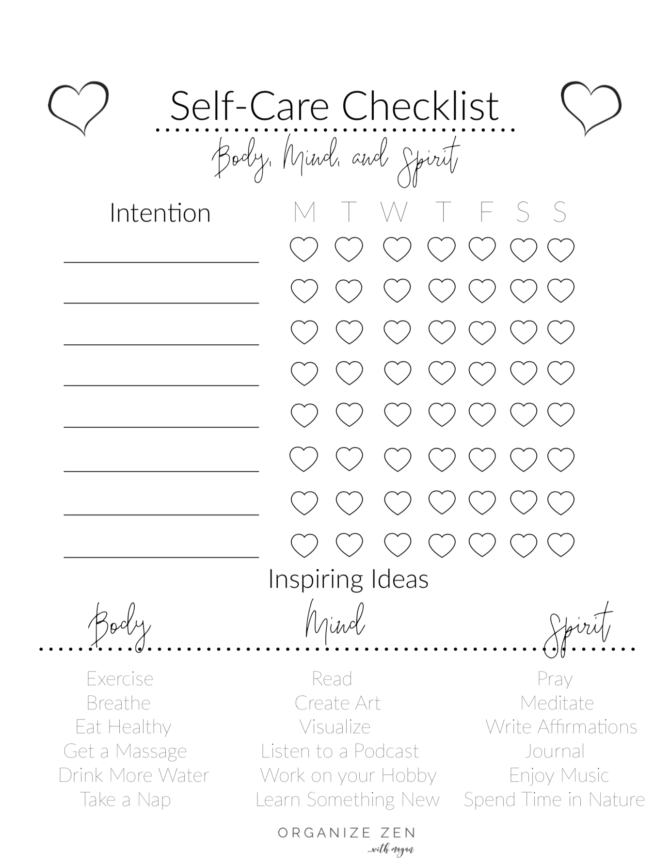 Get 85 Couples Self-Care Worksheets Ideas 2