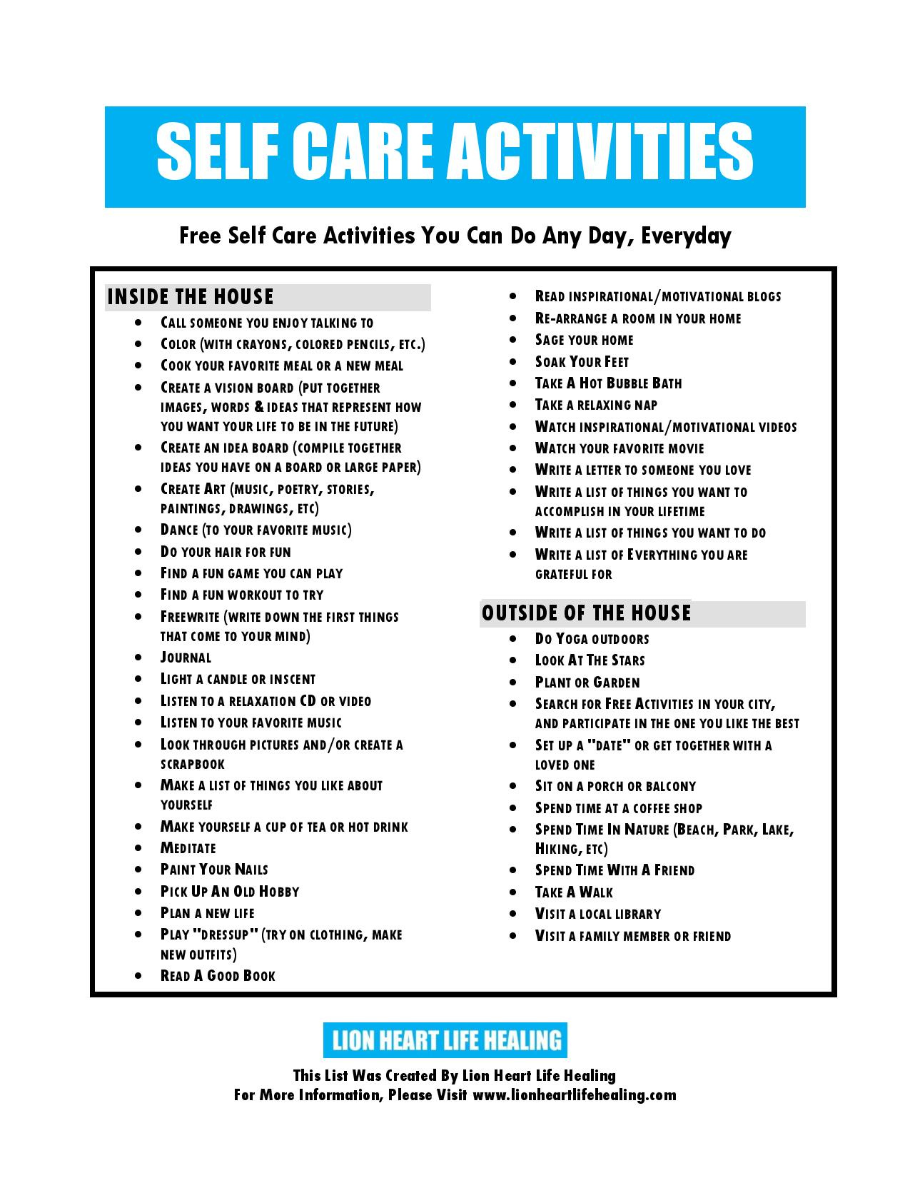 Get 85 Couples Self-Care Worksheets Ideas 21