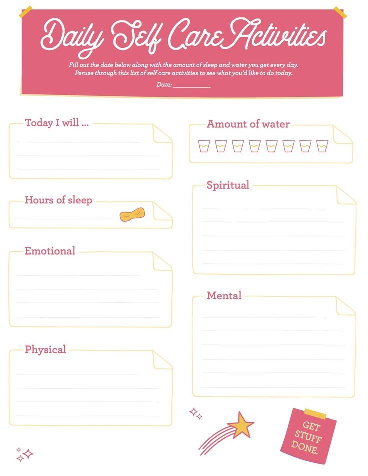 Get 85 Couples Self-Care Worksheets Ideas 6