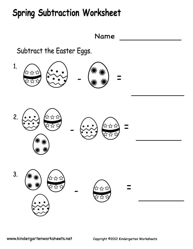 Get 85 Spring Subtraction Worksheet Ideas 24