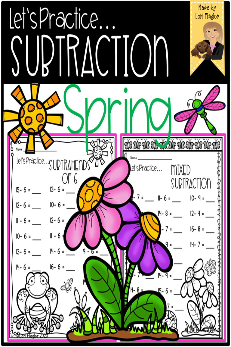 Get 85 Spring Subtraction Worksheet Ideas 49