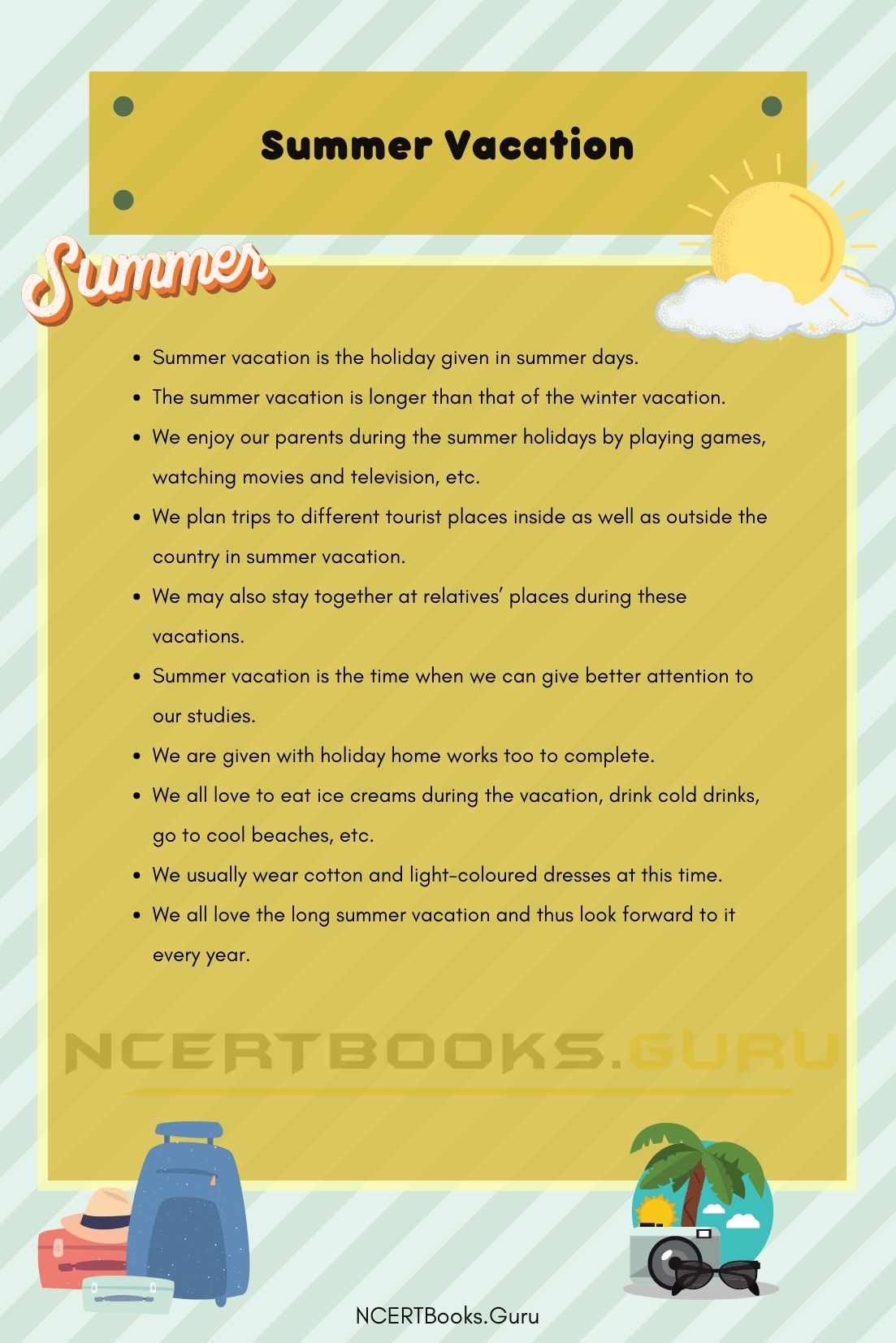 Get 85 Summer Essay Writing Ideas 53