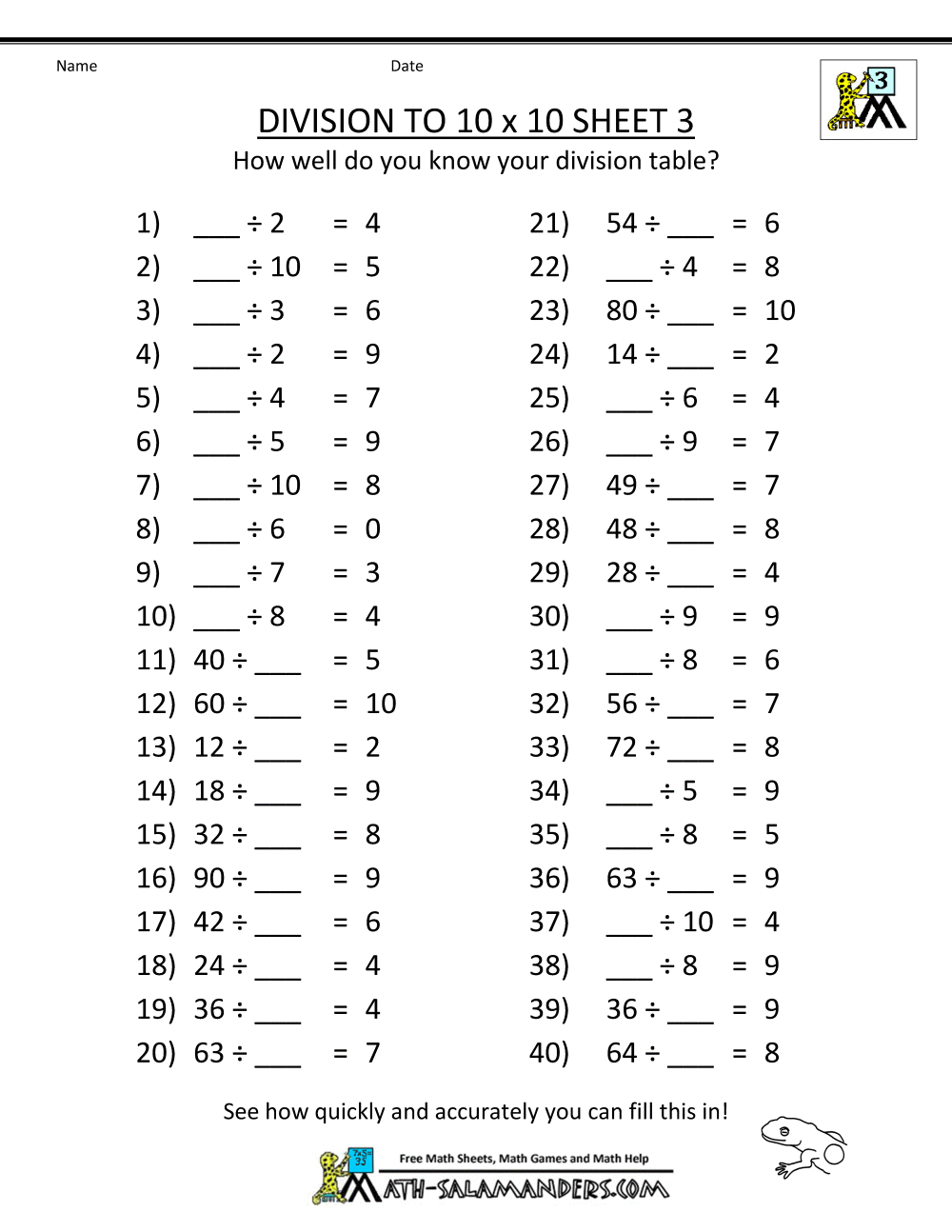 Save 60 Division Worksheets Grade 4 Ideas 12