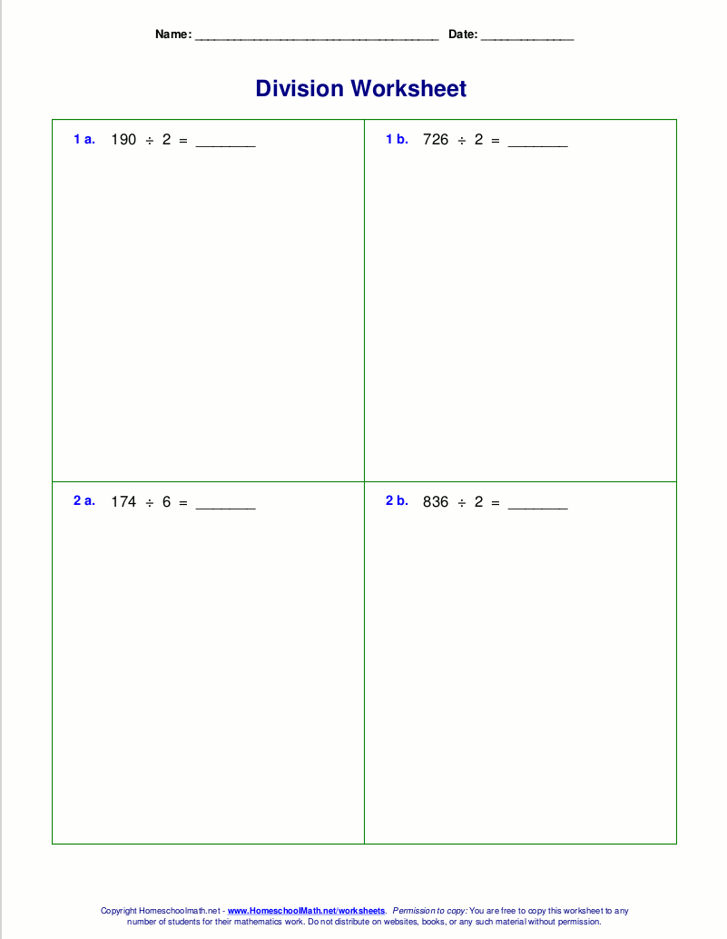 Save 60 Division Worksheets Grade 4 Ideas 13