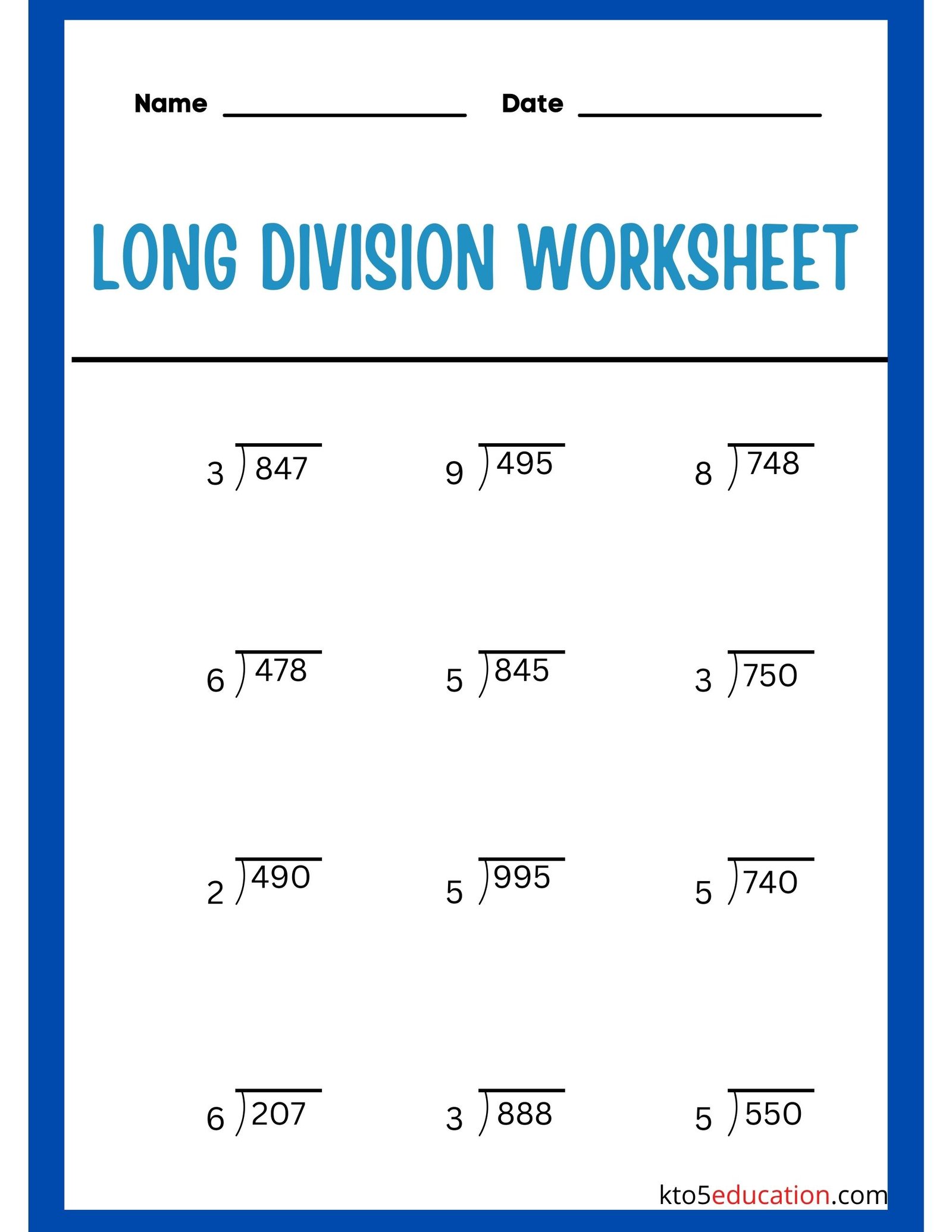 Save 60 Division Worksheets Grade 4 Ideas 26