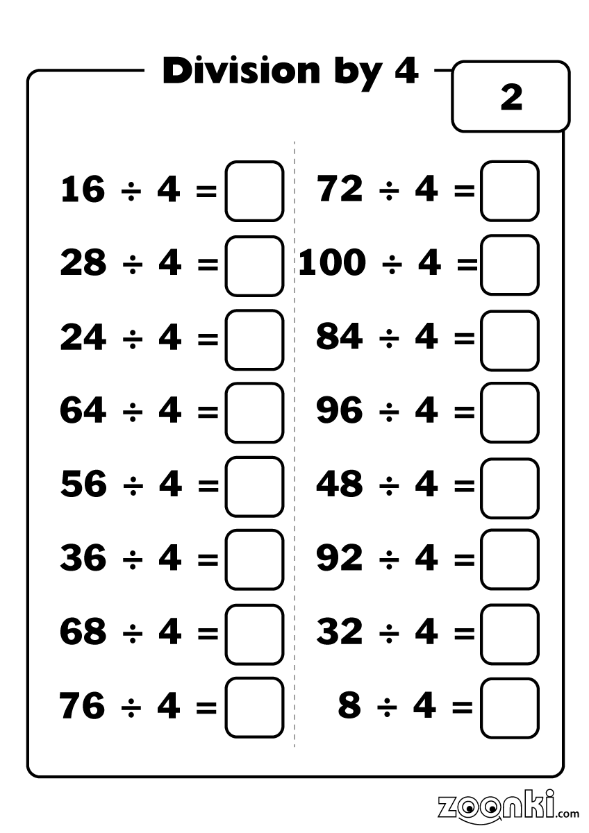 Save 60 Division Worksheets Grade 4 Ideas 28