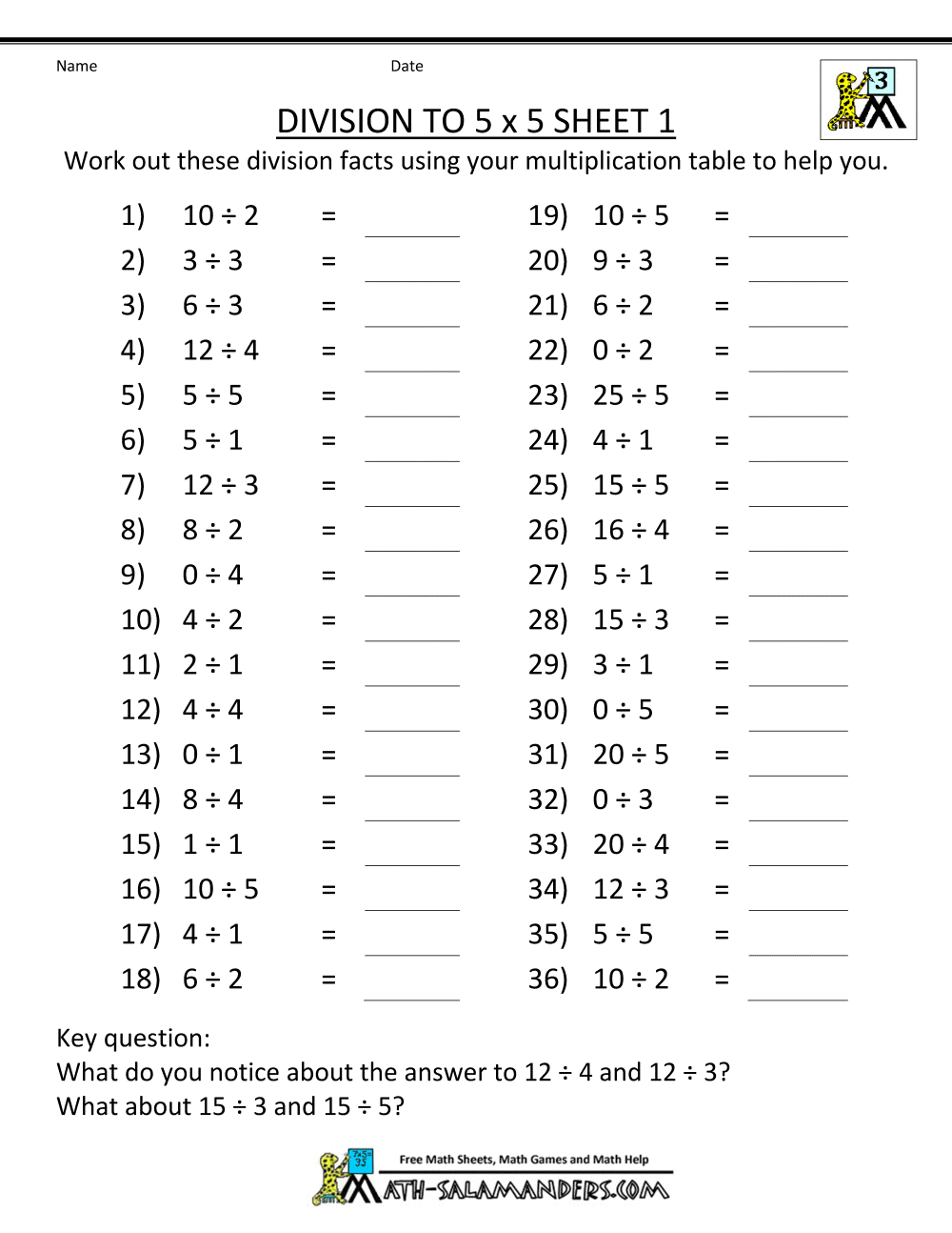 Save 60 Division Worksheets Grade 4 Ideas 55