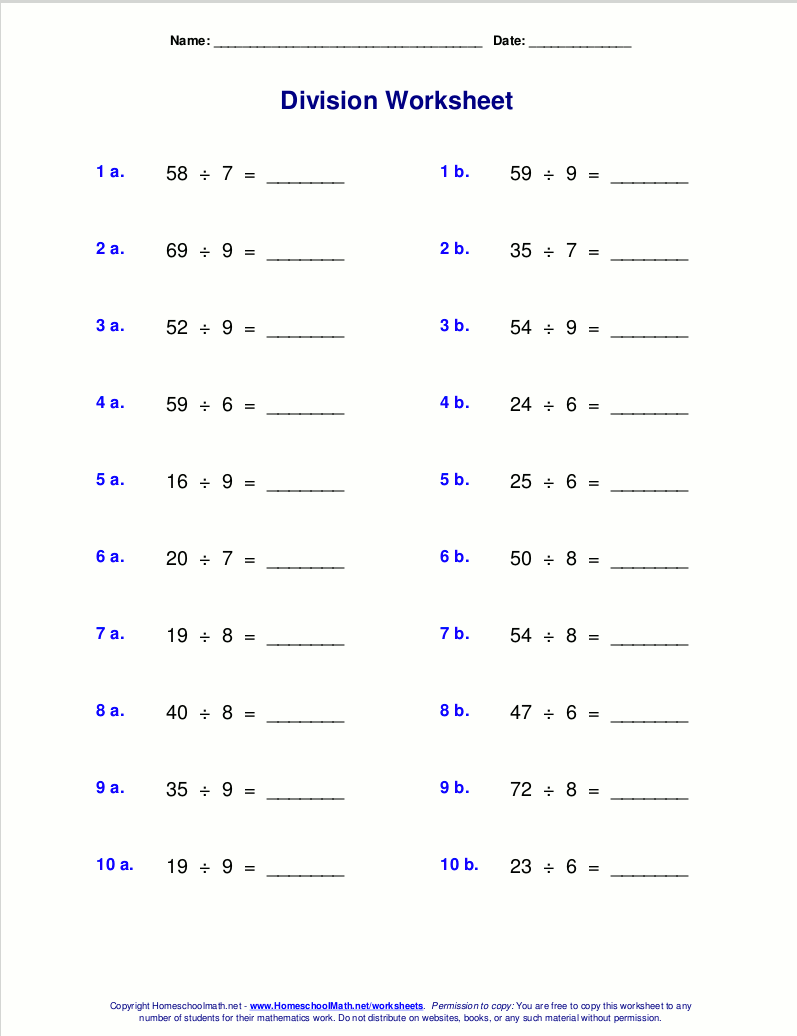 Save 60 Division Worksheets Grade 4 Ideas 9