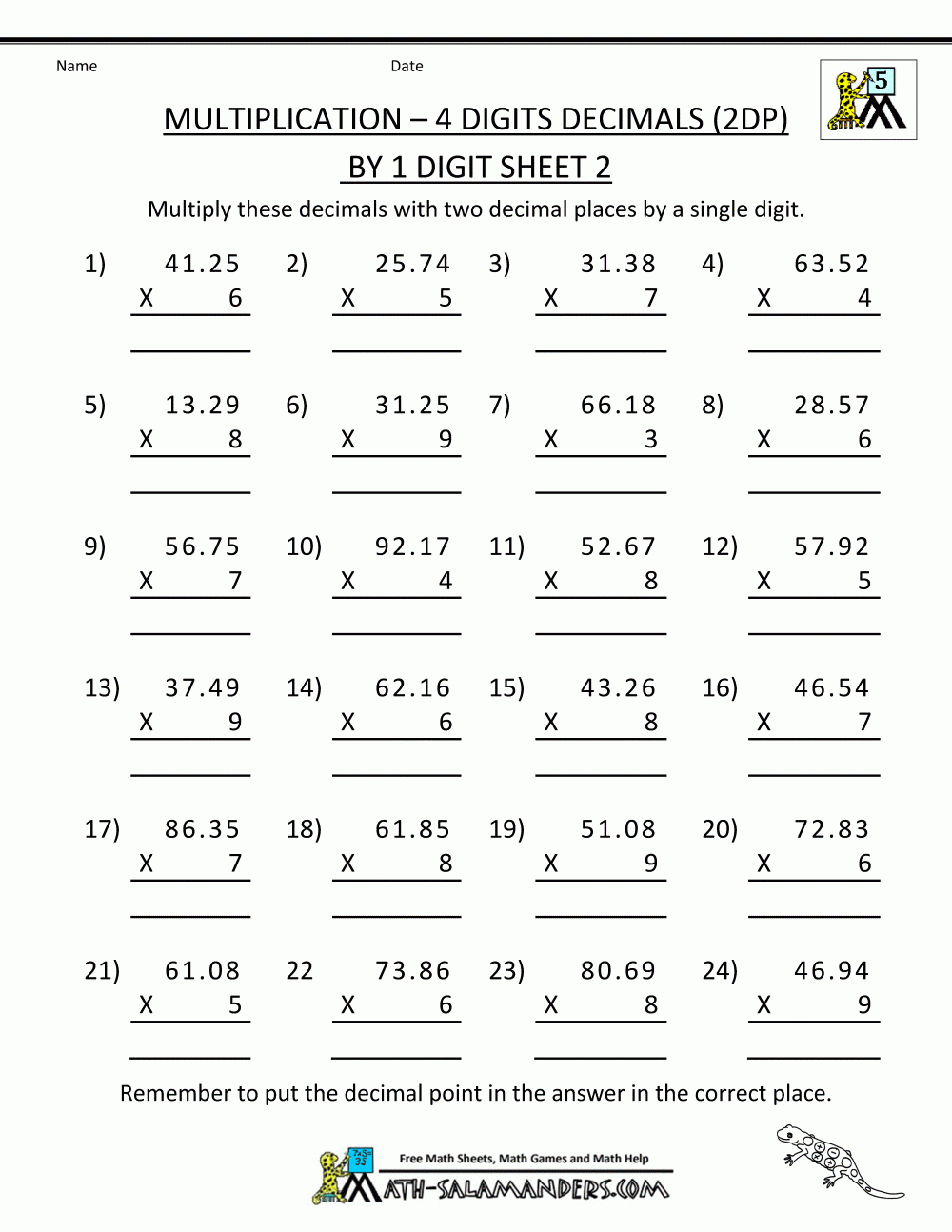 Save 60 Multiplication Worksheets Pdf Ideas 13