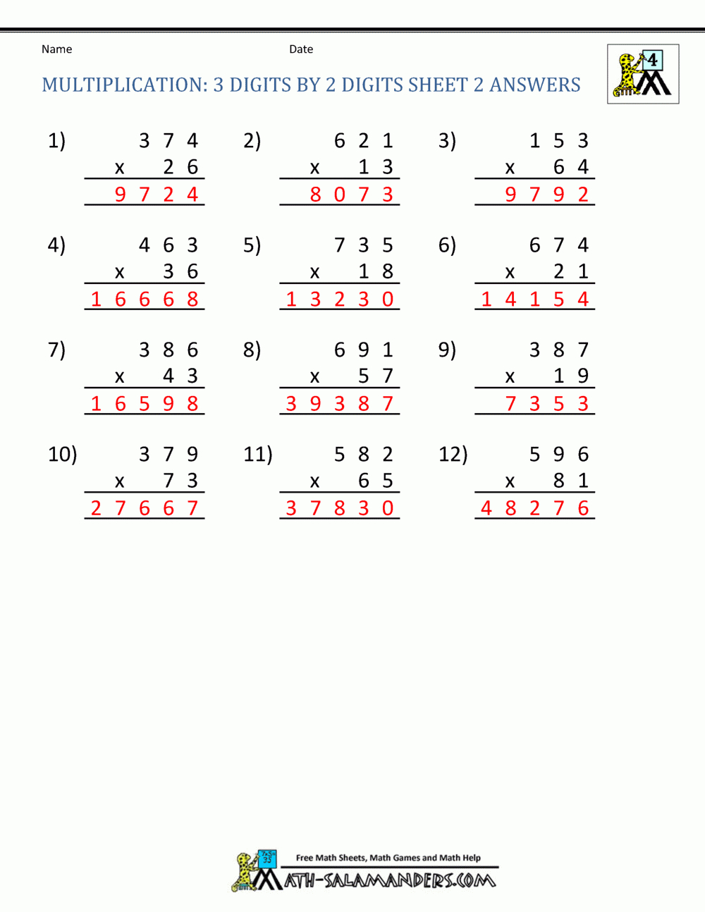 Save 60 Multiplication Worksheets Pdf Ideas 38