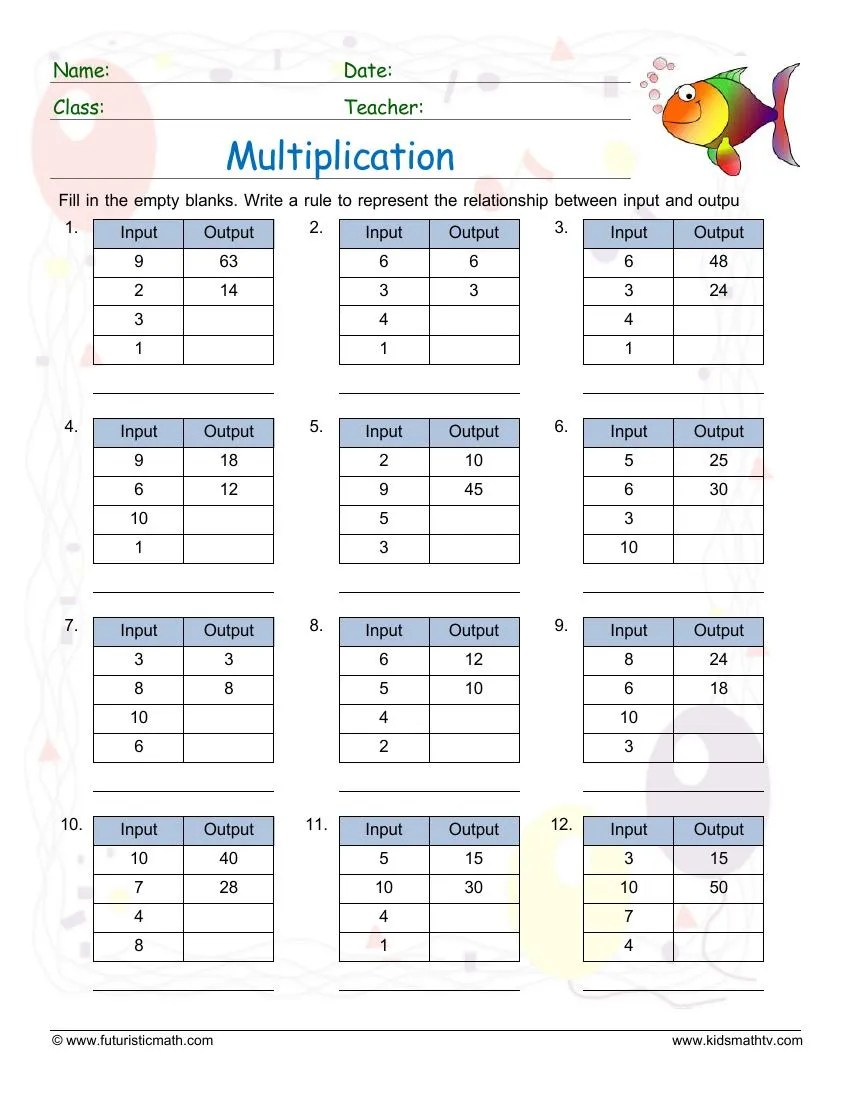 Save 60 Multiplication Worksheets Pdf Ideas 42