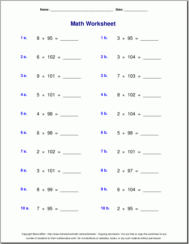 Save 60 Multiplication Worksheets Pdf Ideas 5