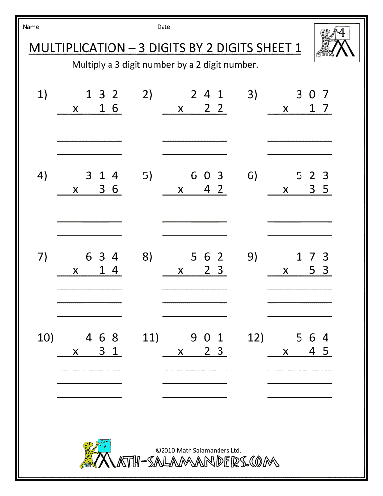 Save 60 Multiplication Worksheets Pdf Ideas 8