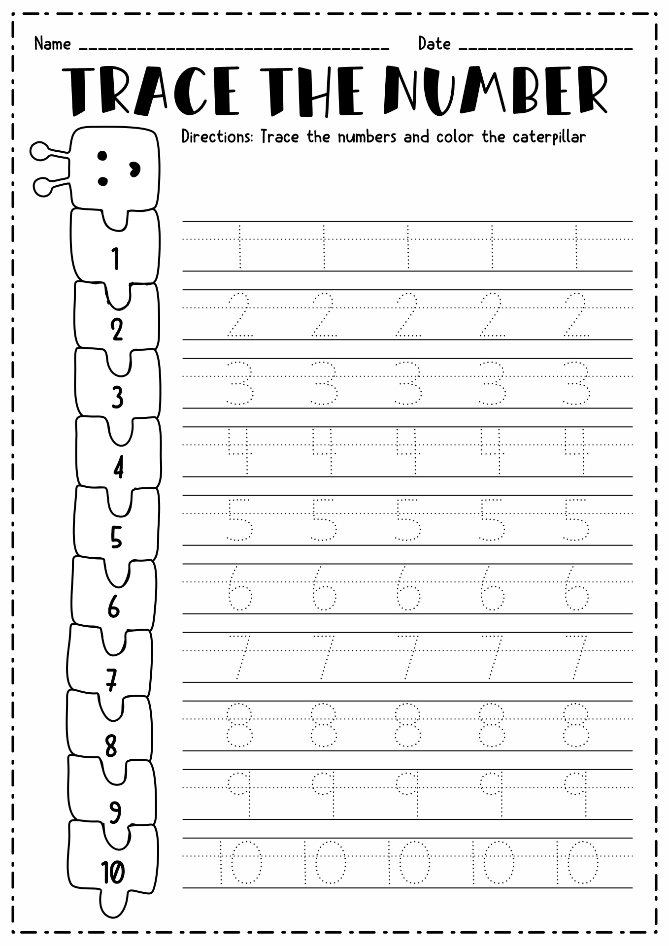 Save 60 Trace Name Worksheets Ideas 8