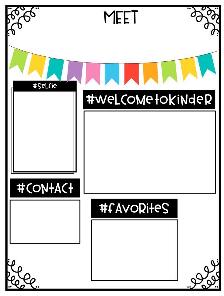 Best 45 Meet The Teacher Template Free Ideas 8