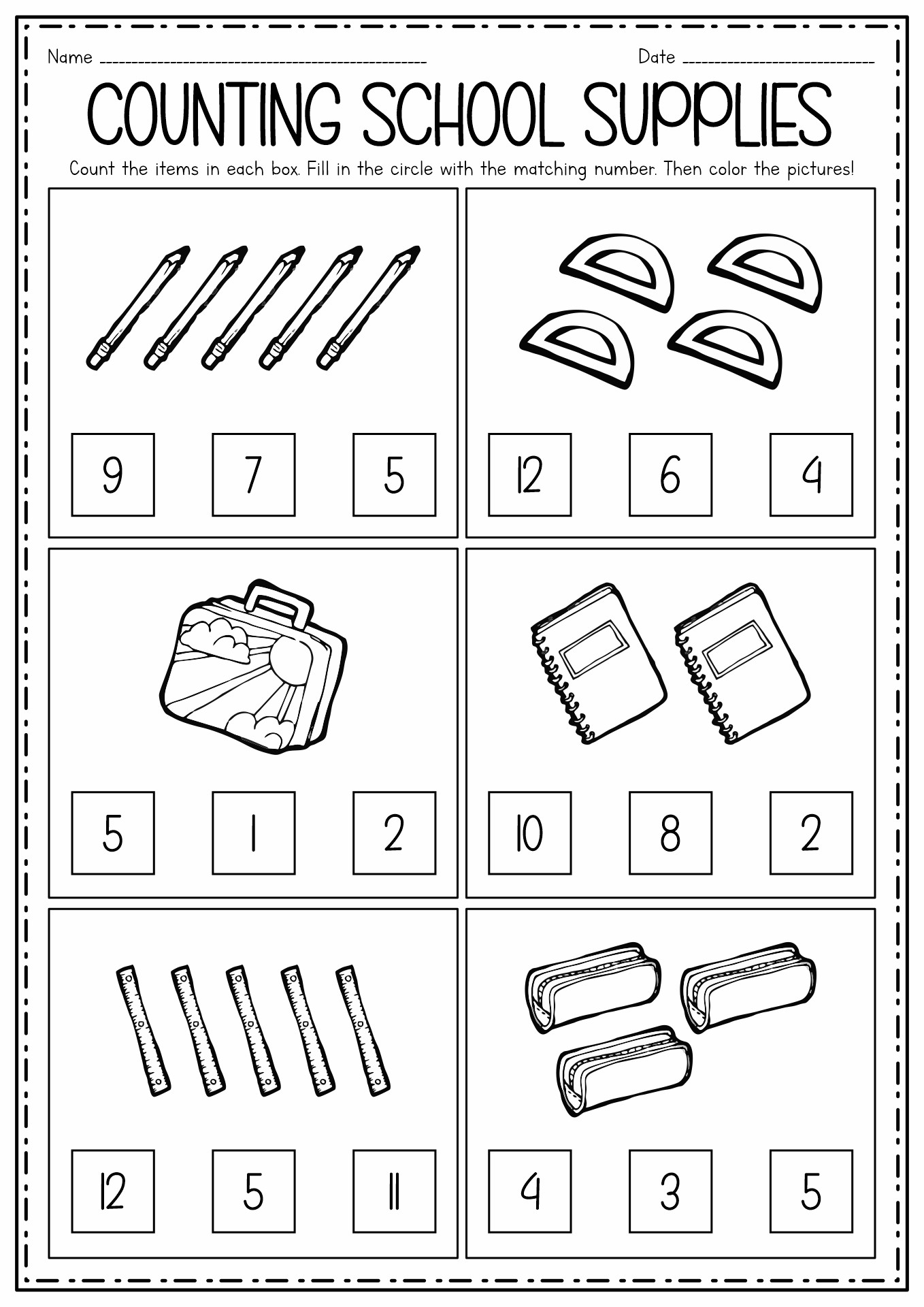 Best 45 Preschool Worksheets Back To School Ideas 14