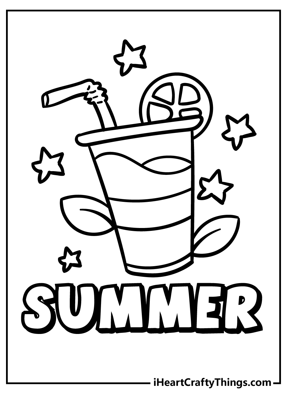 Best 45 Summer Coloring Pages For Kids Ideas 24