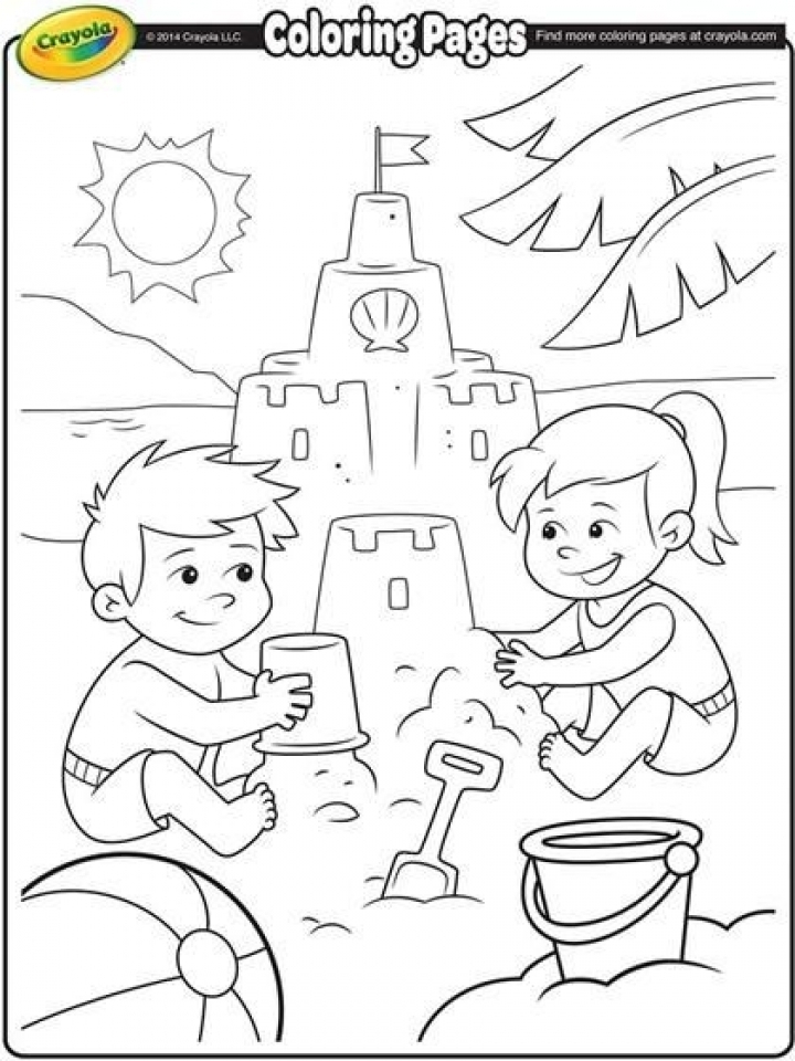 Best 45 Summer Coloring Pages For Kids Ideas 31