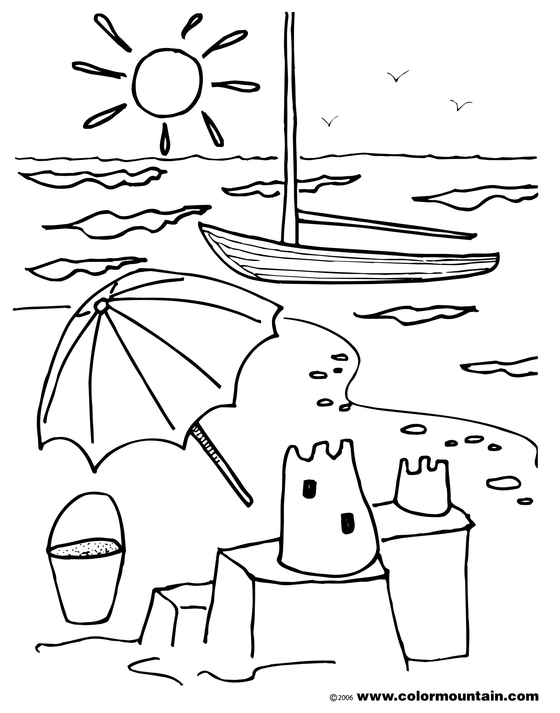 Best 45 Summer Coloring Pages For Kids Ideas 5