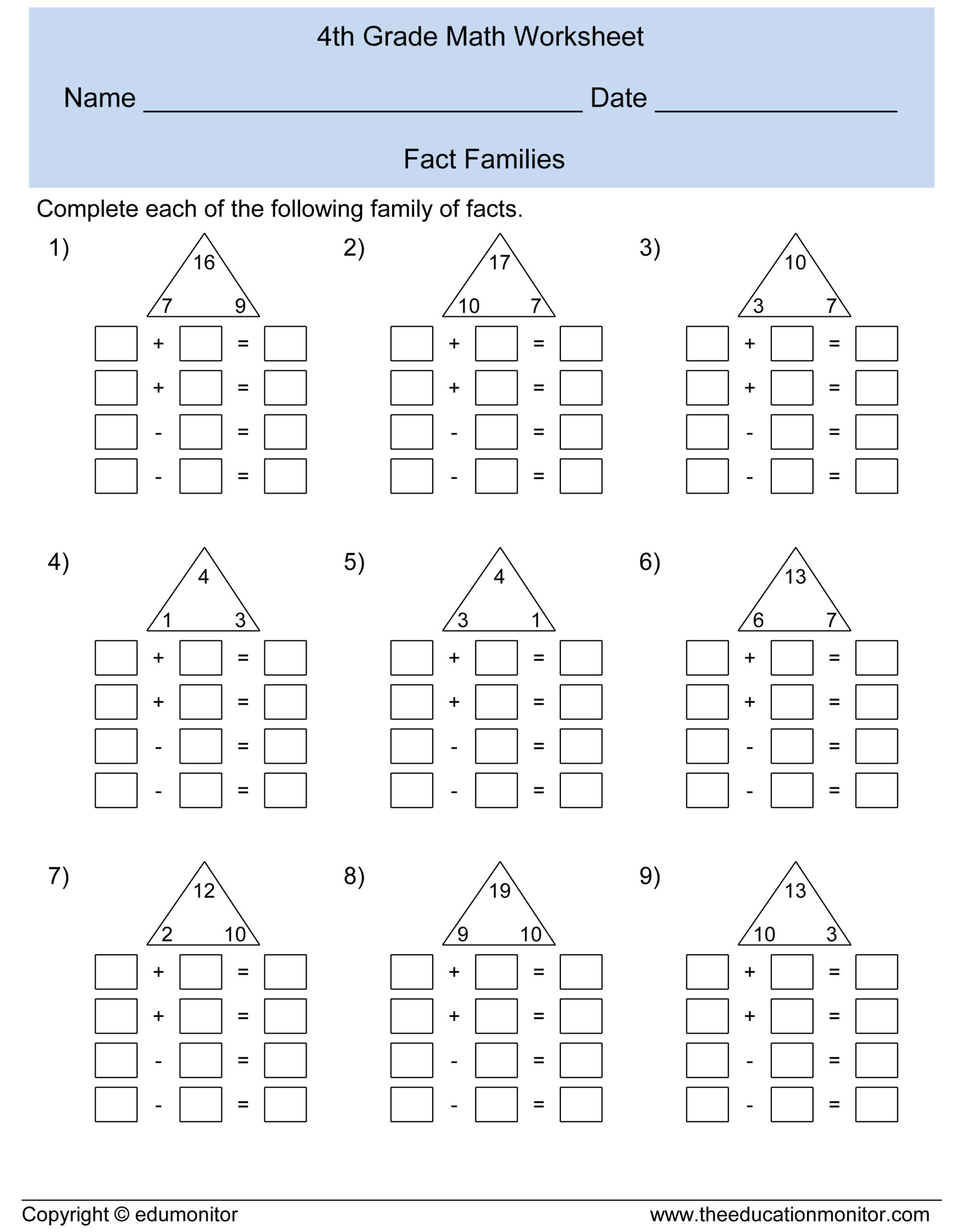 Best 45 Summer Math Worksheets 4Th Grade Ideas 18