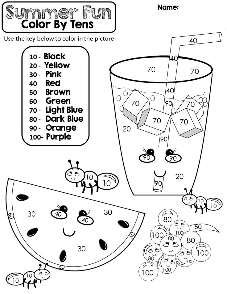 Best 45 Summer Worksheets 1St Grade Ideas 2