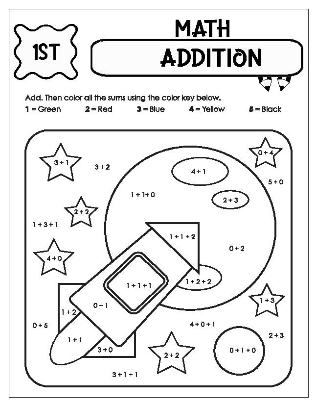 Best 45 Summer Worksheets 1St Grade Ideas 9