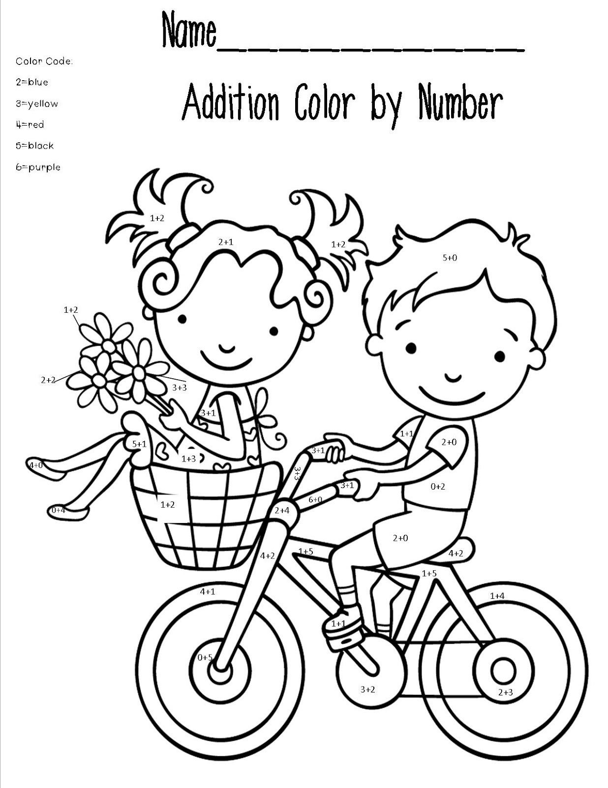 30 1St Grade Math Worksheets Color