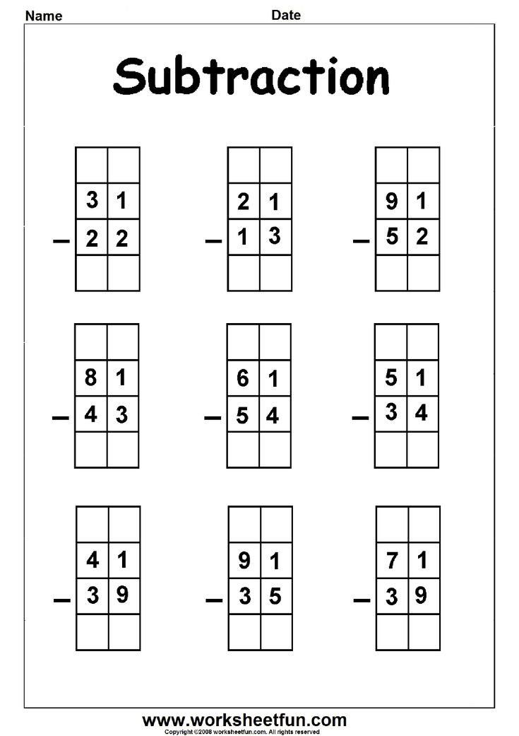 30 2 Digit Subtraction With Regrouping Free Math Worksheets