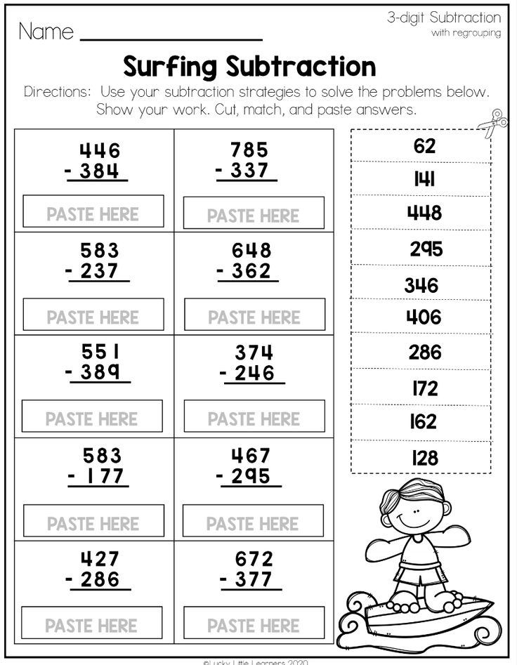 30 2Nd Grade Math Worksheets Free Addition And Subtraction Workshee