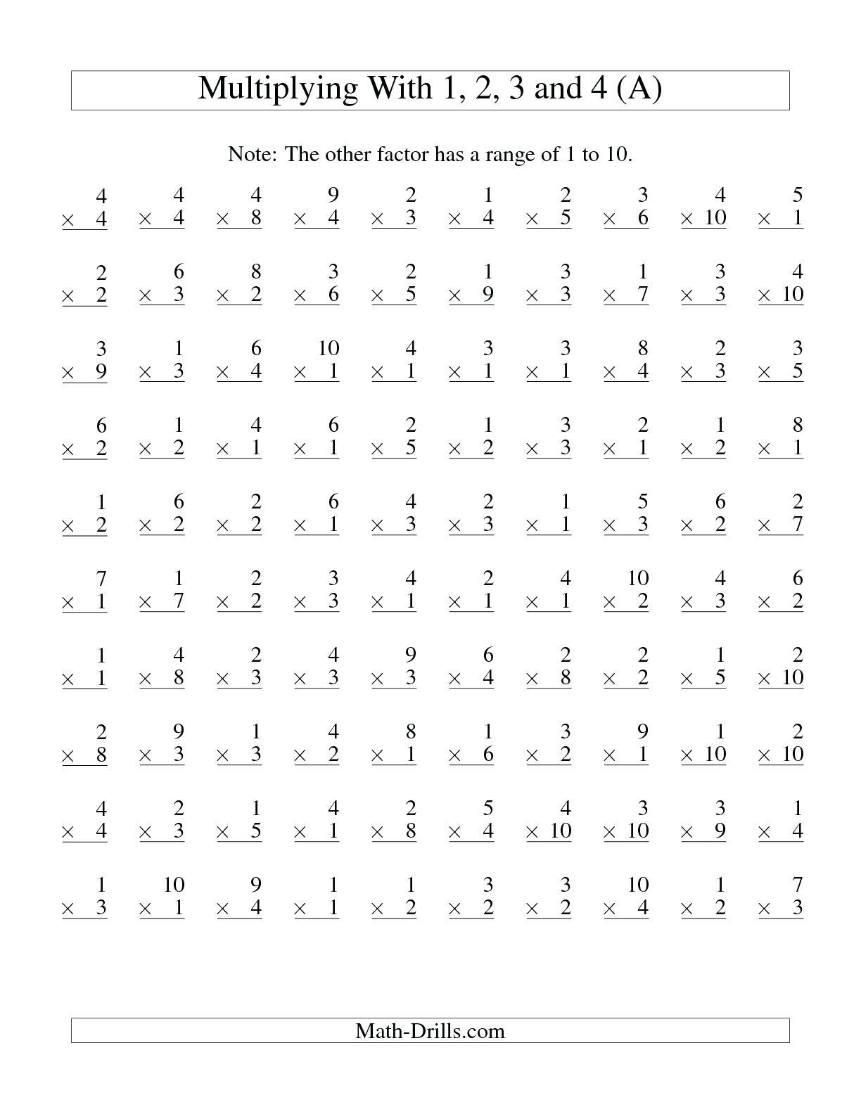 30 3Rd Grade Multiplication Worksheets 3 Digits