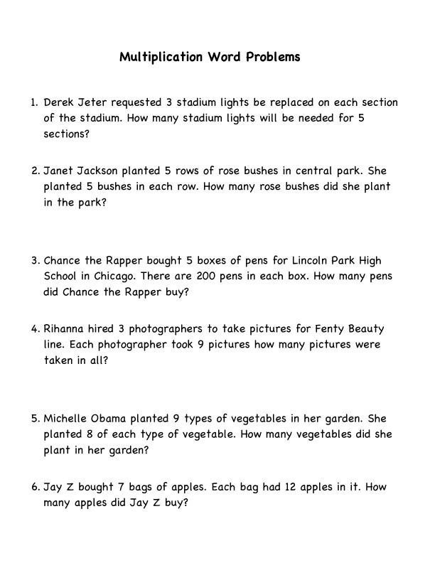 30 3Rd Grade Multiplication Worksheets 3 Digits