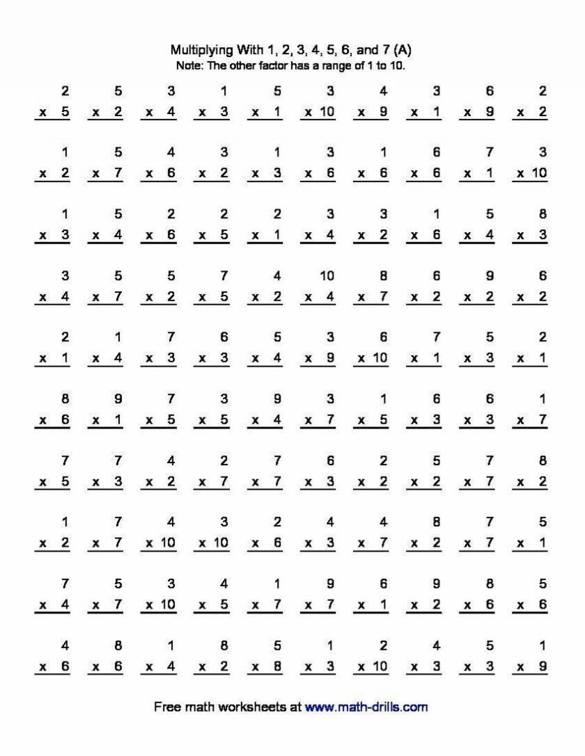 30 3Rd Grade Multiplication Worksheets 3 Digits