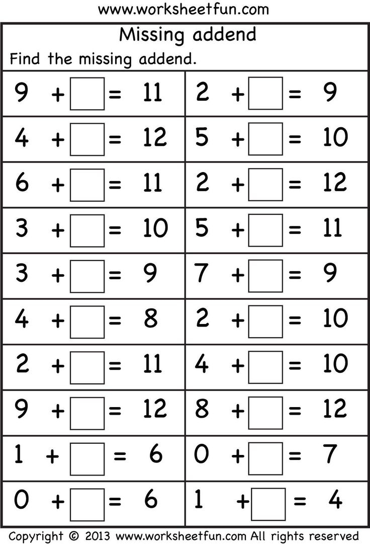 30 Addition To 5 Worksheets Kindergarten