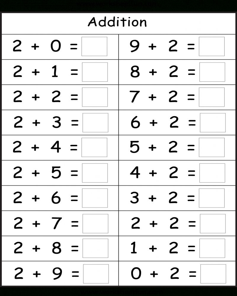 30 Addition To 5 Worksheets Kindergarten