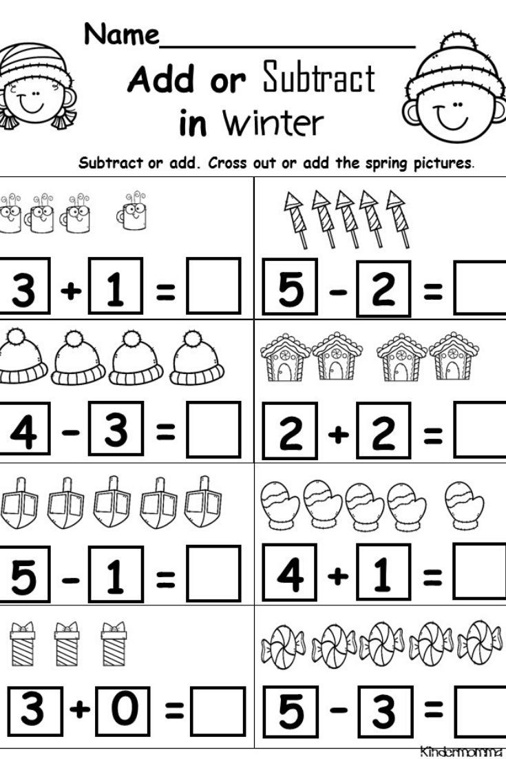 30 Addition To 5 Worksheets Kindergarten
