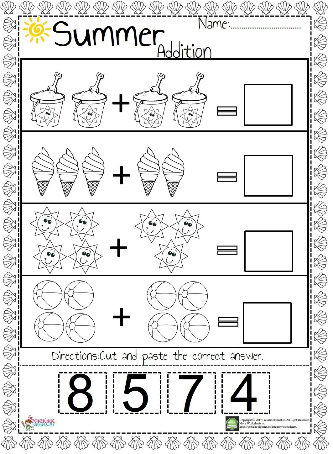 30 Addition To 5 Worksheets Kindergarten