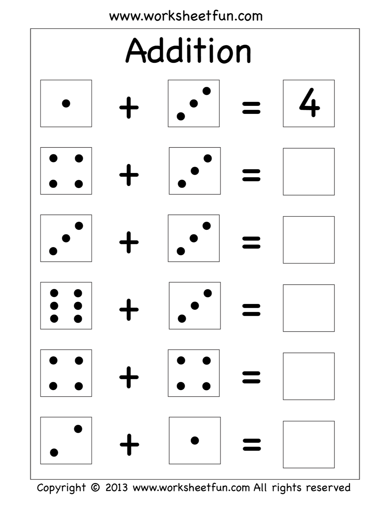 30 Addition Worksheets 7 Digits