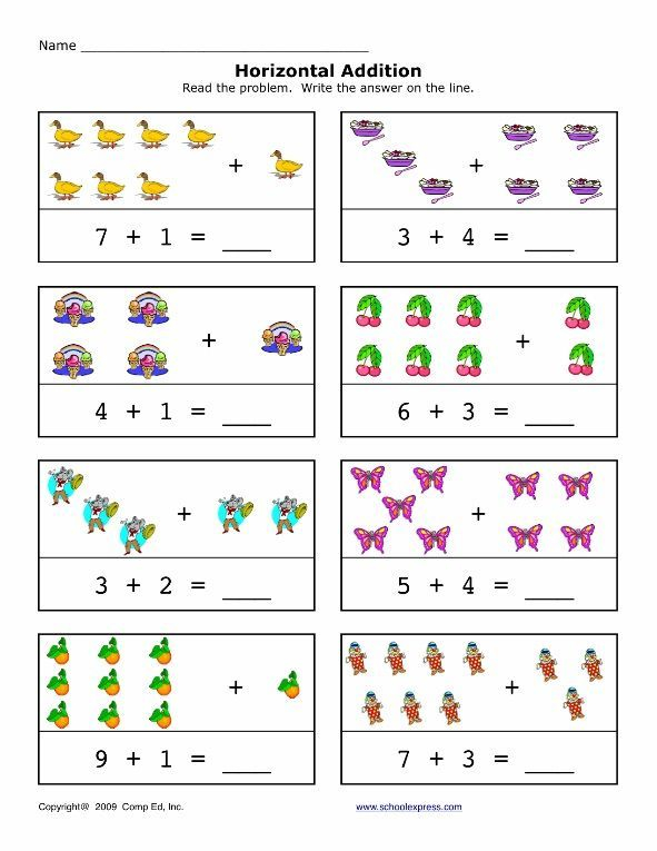 30 Addition Worksheets 7 Digits