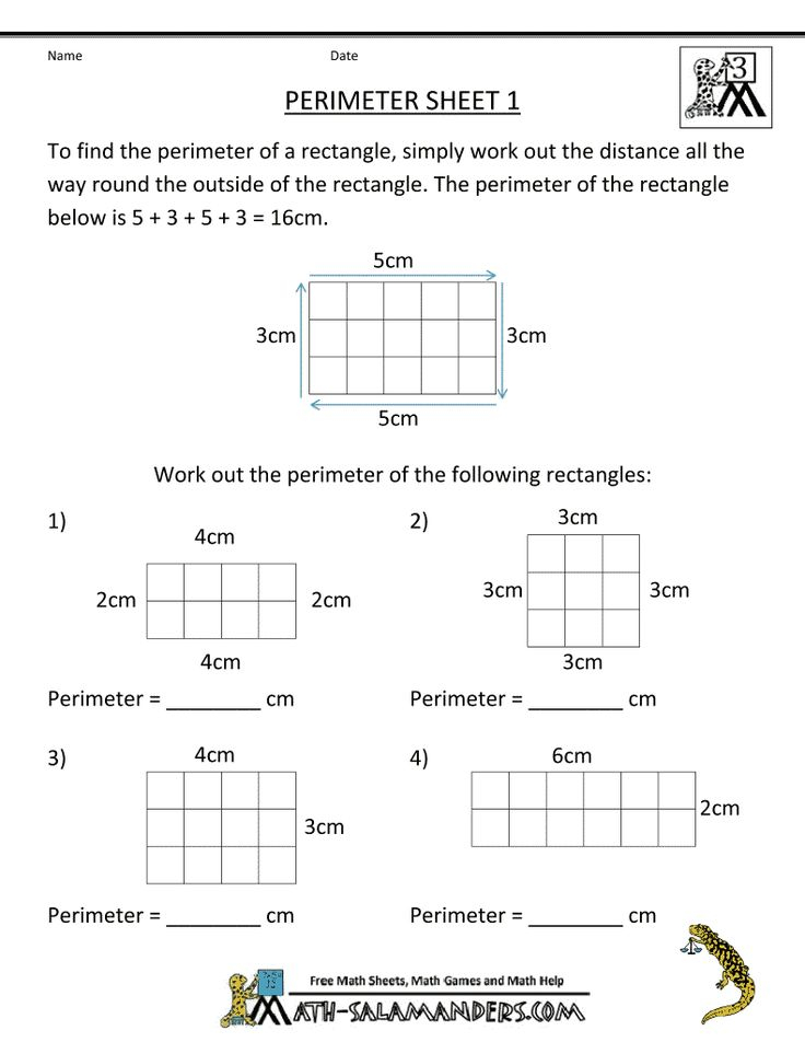 30 Area And Perimeter Worksheets For Grade 6