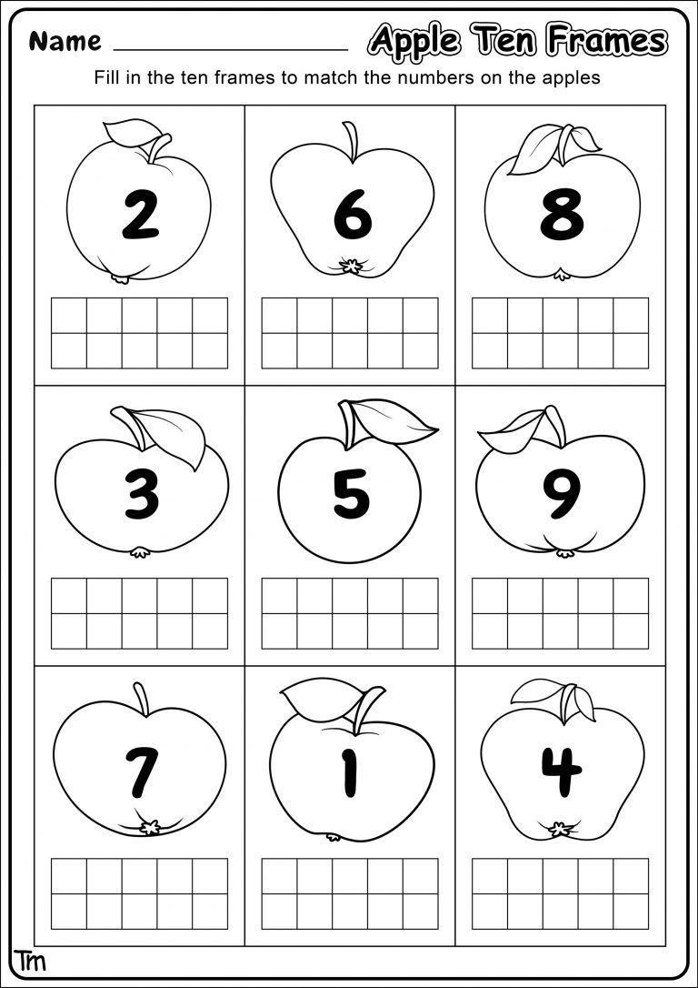 30 Back To School Math Worksheets Kindergarten