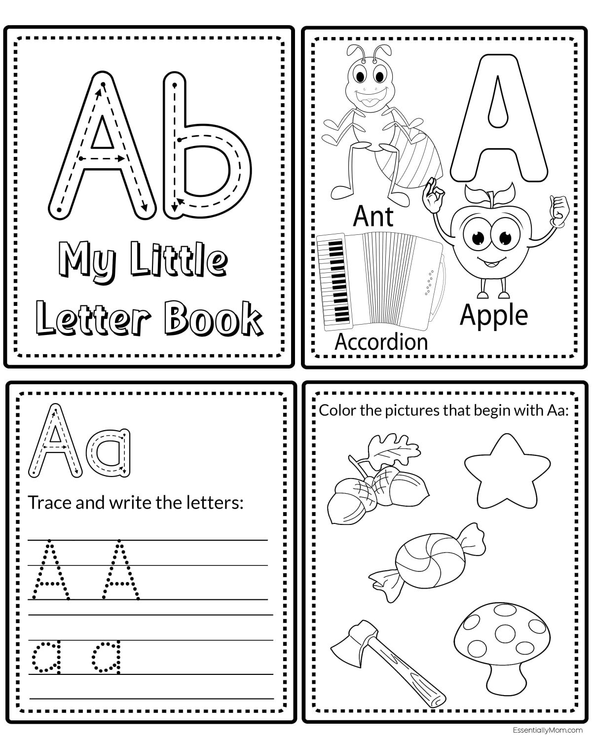 30 Books Worksheets For Kindergarten