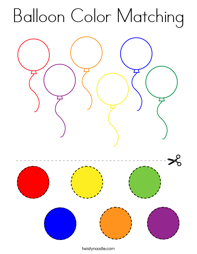 30 Cut And Paste Worksheets Colors